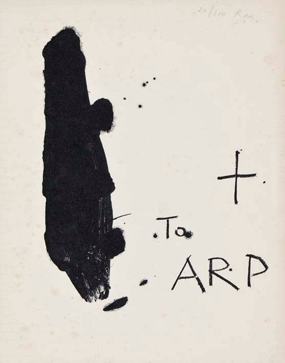 Hommage à Hans Arp 1966
