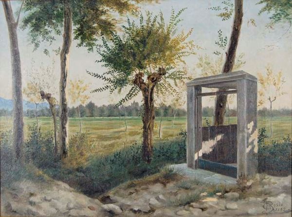 GIOVANNI BATTISTA BOSIO - Paesaggio 1892
