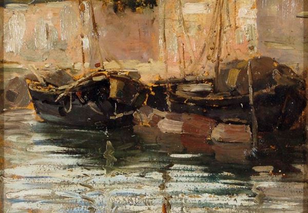 Venezia con barche
