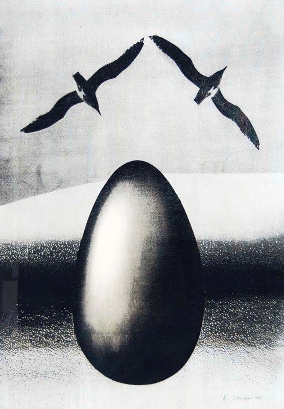 ELIO MARIANI - L'uovo conteso 1969