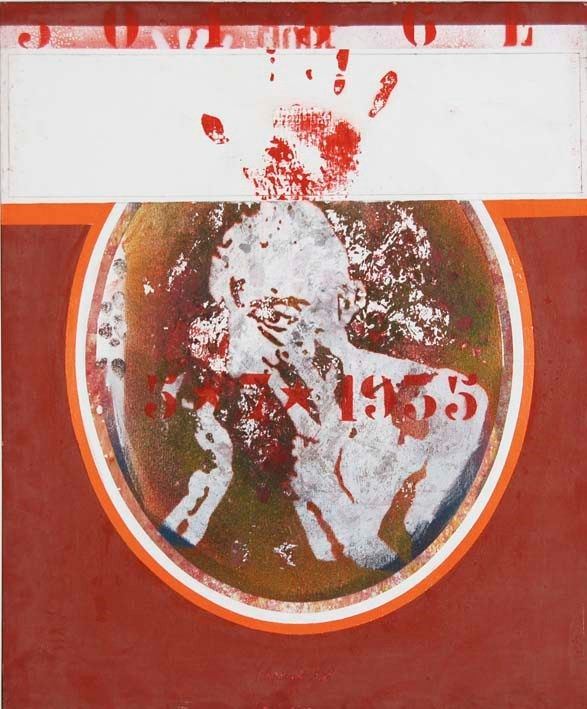 PAOLO BARATELLA - La mano rossa 1968