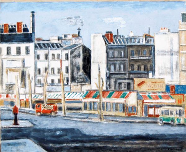 Boulevard Haussmann Paris 1956