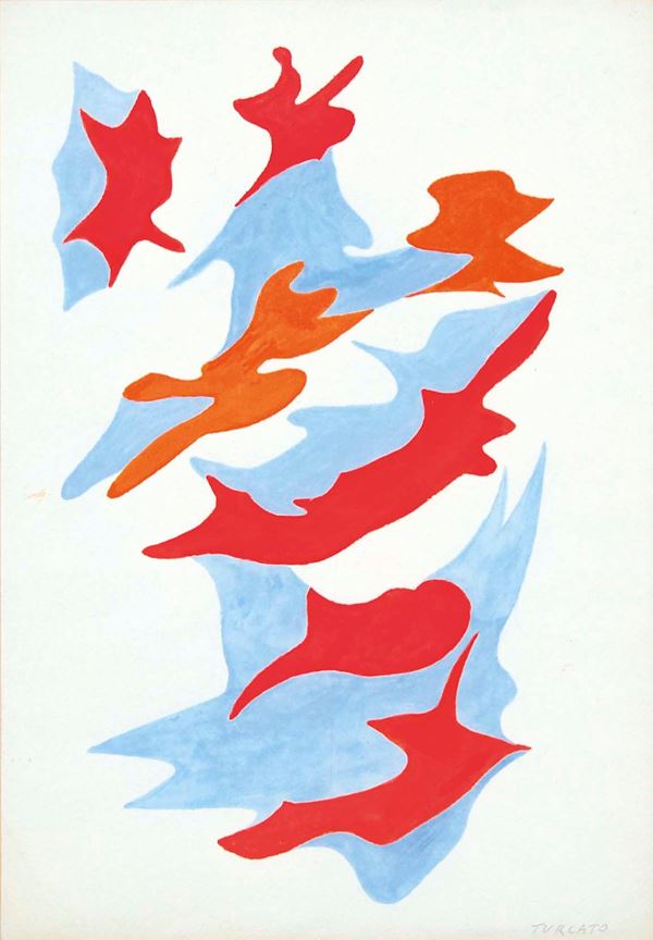 GIULIO TURCATO - Composizione 1987
