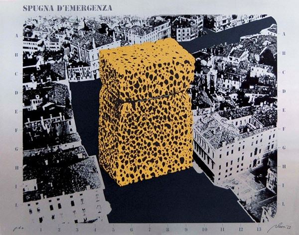 FABRIZIO PLESSI - Spugna d'emergenza 1973