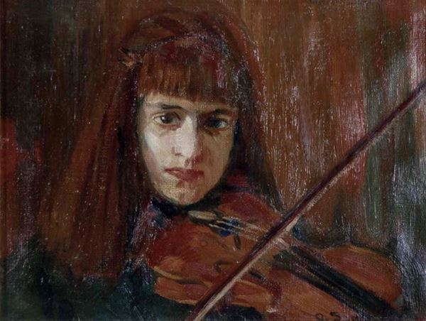 OSCAR SOGARO - La violinista 1919/20
