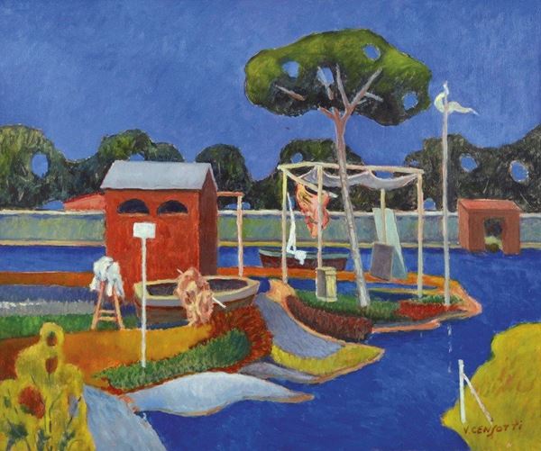 VINCENZO CENSOTTI - Paesaggio