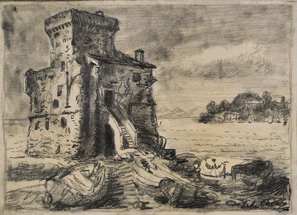 GIORGIO DE CHIRICO - Il castello di Rapallo
