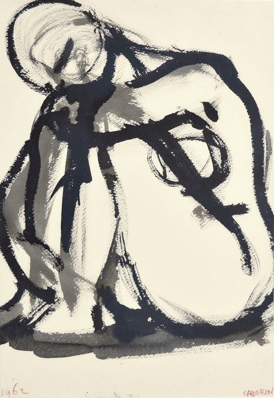 GUIDO CADORIN - Studio di figura 1962