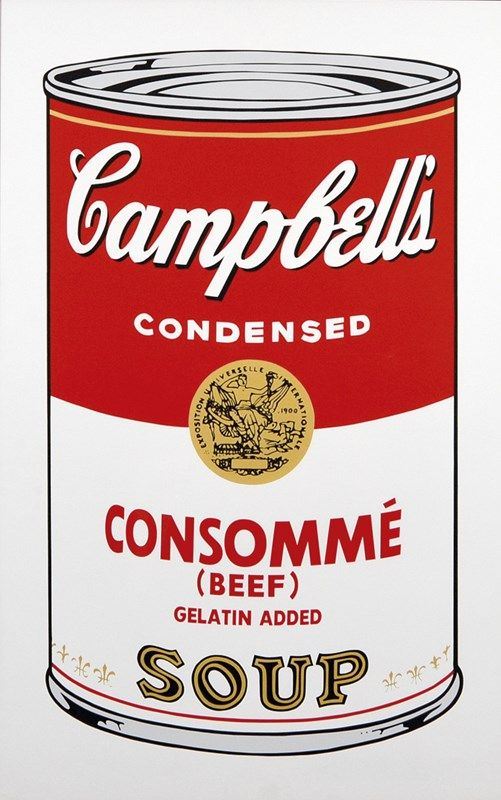 ANDY  WARHOL - Campbell's soup