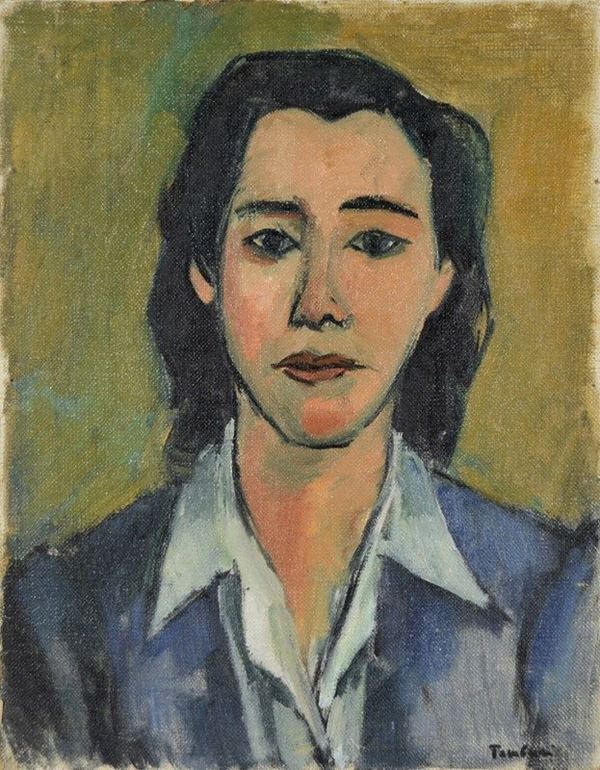 ORFEO TAMBURI - Ritratto di donna 1943