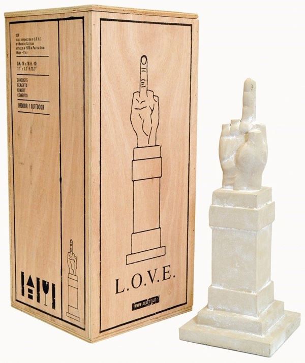 MAURIZIO CATTELAN - LOVE 2015