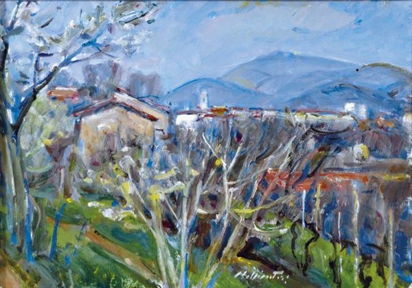 MARIO DISERTORI - Teolo, inizio di primavera 1977