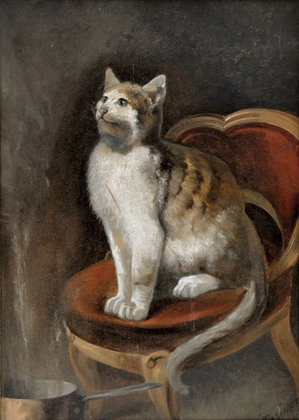 LUIGI PASINETTI - Il gatto 