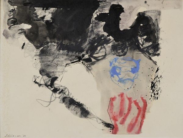 GIUSEPPE SANTOMASO - senza titolo 1962