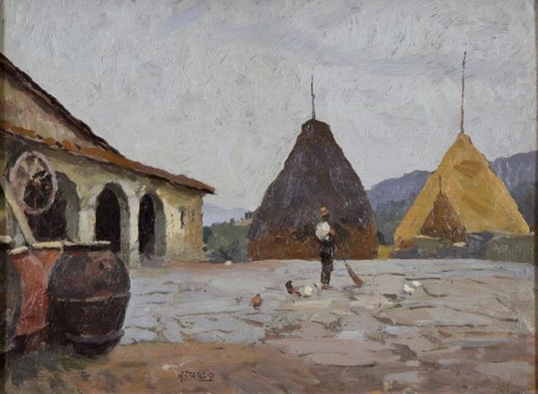 ALBERTO  ZARDO - Scena campestre