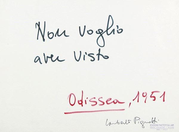 LAMBERTO PIGNOTTI - Odissea 
