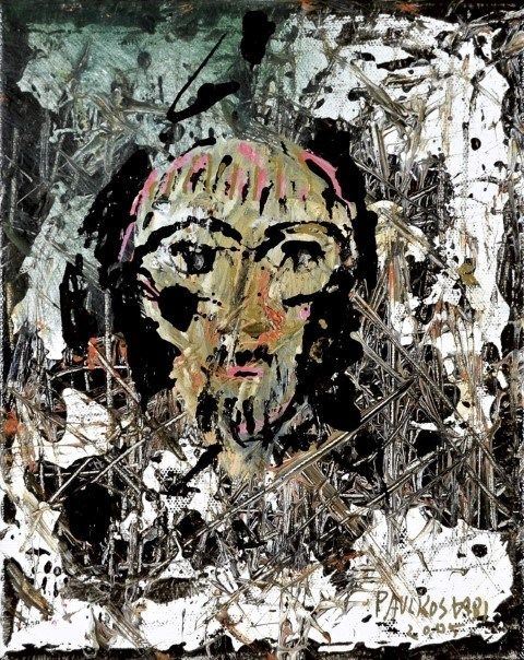 PAUL  KOSTABI - Self portrait 2005