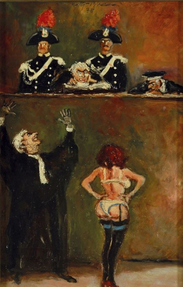 WALTER PIACESI - Perplessità 1978