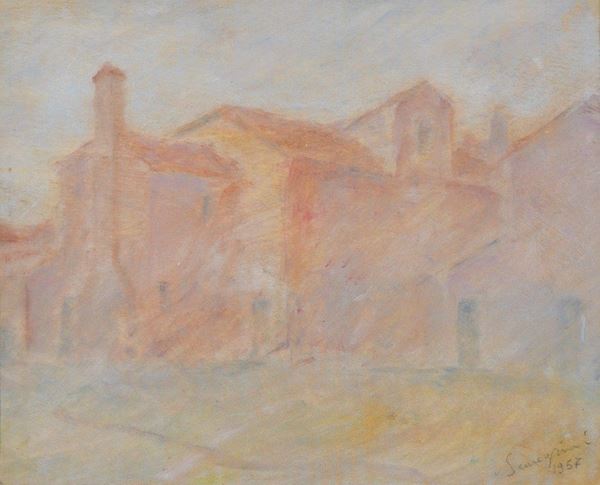 PIO SEMEGHINI - Paesaggio 1957