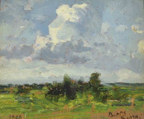 BEPPE CIARDI - Paesaggio 1908