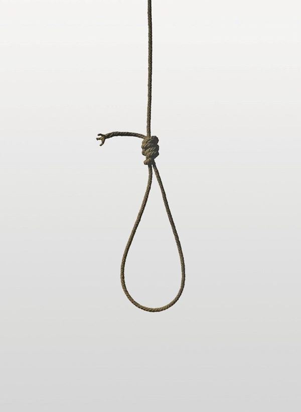 MICHELANGELO  PISTOLETTO - Cappio (1973)