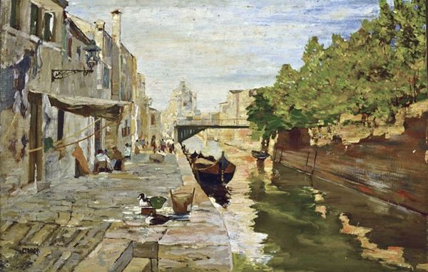 GUGLIELMO CIARDI - Canale veneziano