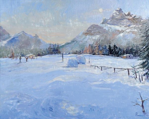 PAOLO ZANUCCO - Neve verso Misurina