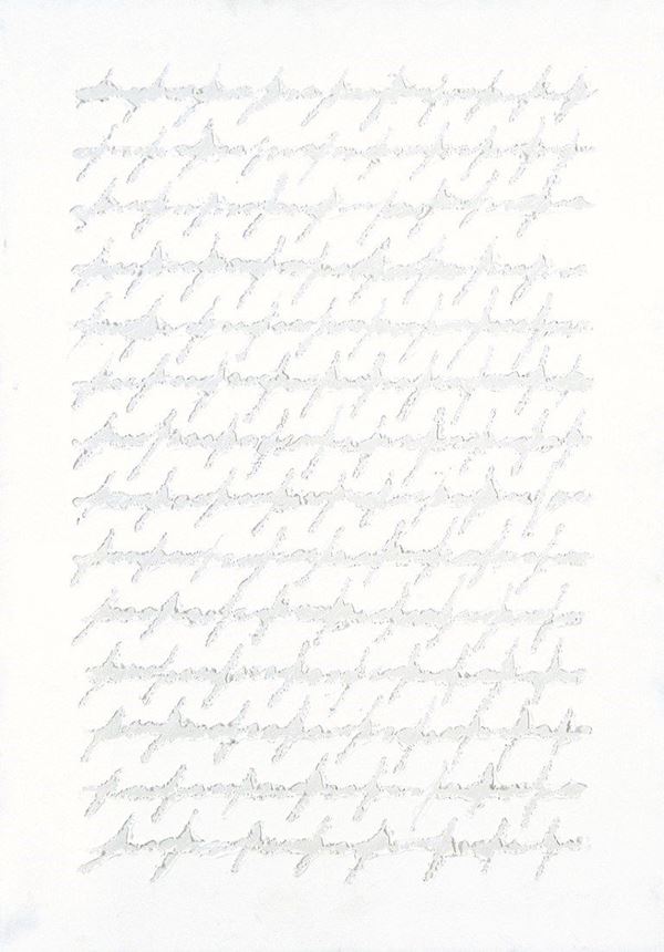 ALFREDO RAPETTI - Scrittura verticale 2010