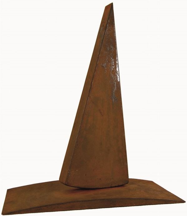 MAURO STACCIOLI : Vela   (2006)  - scultura in acciaio corten es. 3/5 - Auction - Fidesarte - Casa d'aste