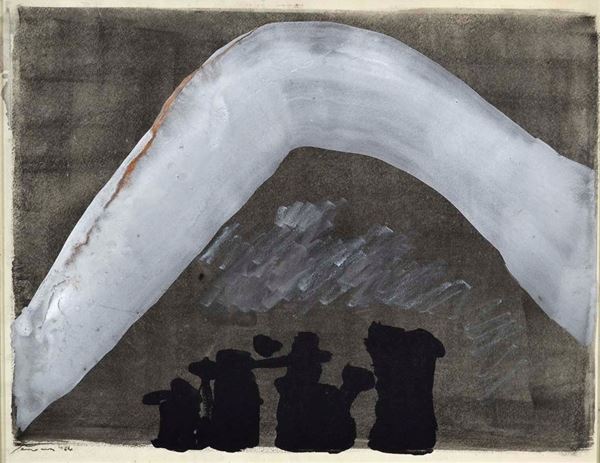 GIUSEPPE SANTOMASO - senza titolo 1964