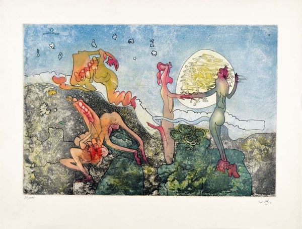 ROBERTO SEBASTIAN   MATTA - senza titolo