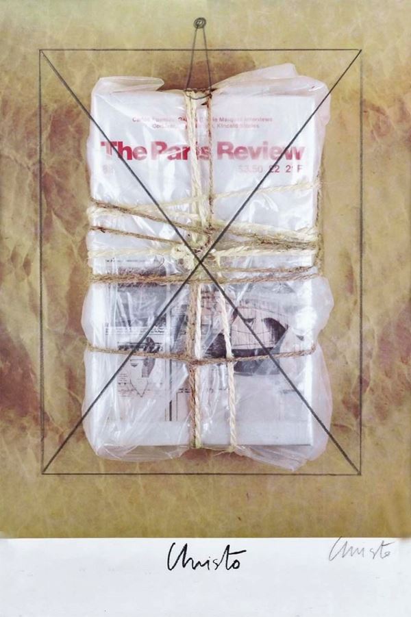 CHRISTO - Wrapped Paris Review 1982