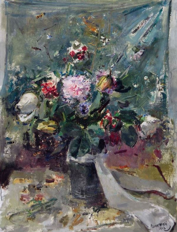 NENO MORI - Vaso di fiori 1947