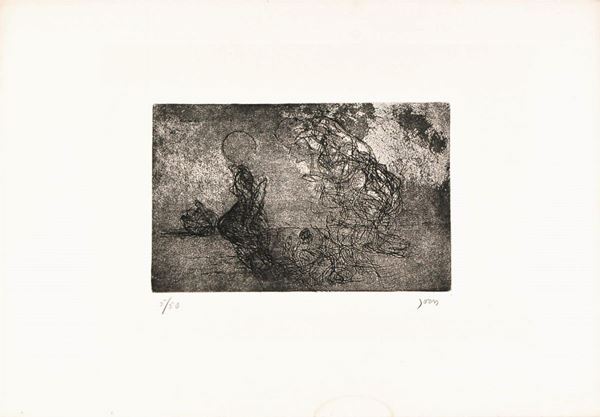 ASGER JORN : senza titolo  - acquaforte e acquatinta es. 5/50 - Auction 71° Asta di Arte Moderna e Contemporanea - Fidesarte - Casa d'aste
