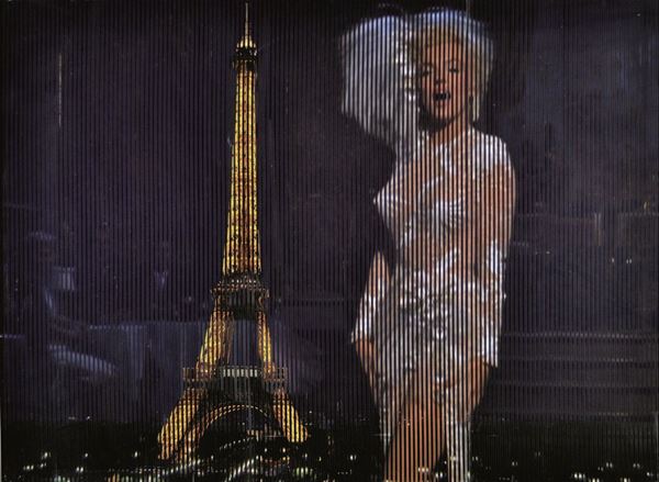MALIPIERO : Marilyn Monroe  - tecnica mista e collage su tavola - Asta 71° Asta di Arte Moderna e Contemporanea - Fidesarte - Casa d'aste