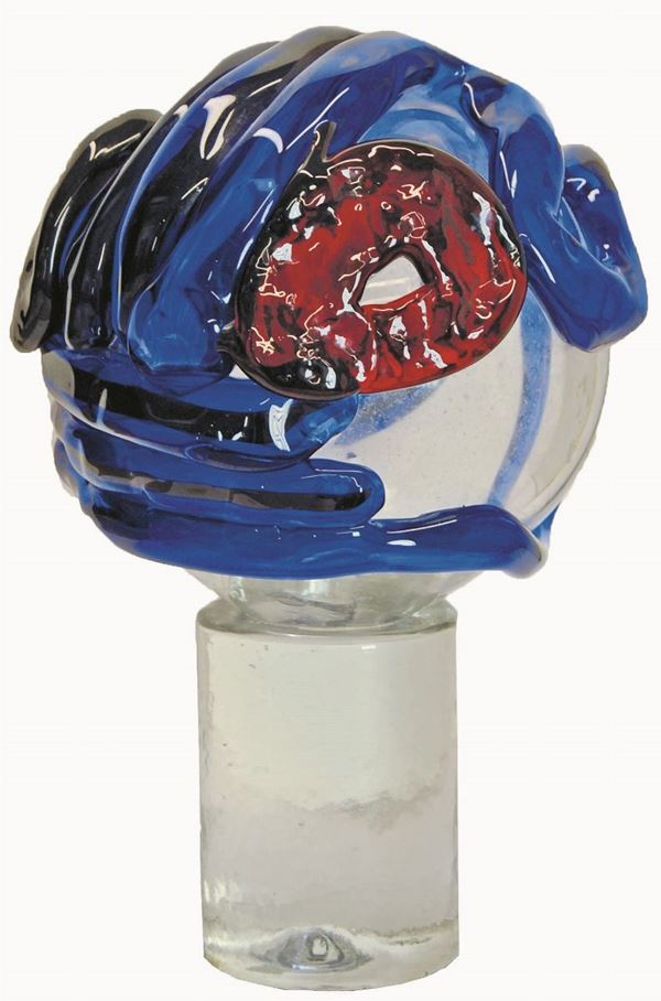 BENGT  LINDSTROM : senza titolo  - scultura in vetro - Auction 71° Asta di Arte Moderna e Contemporanea - Fidesarte - Casa d'aste
