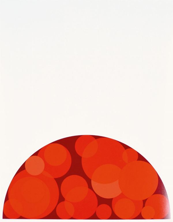 MAURIZIO  COLLINI : Sunrise  (2015)  - stampa ai pigmenti di carbone es. A.P. - Auction ASTA 73 A TEMPO DI GRAFICA - I - Fidesarte - Casa d'aste