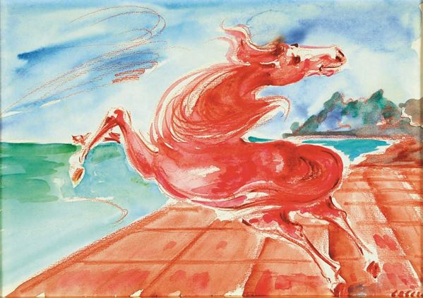 ALIGI SASSU - Cavallino rosso