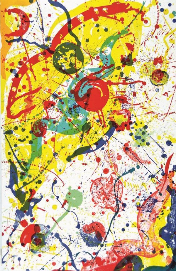 SAM  FRANCIS : senza titolo  - litografia a colori es. A.P. 9/10 - Auction 72° Asta di Arte Moderna e Contemporanea - Fidesarte - Casa d'aste