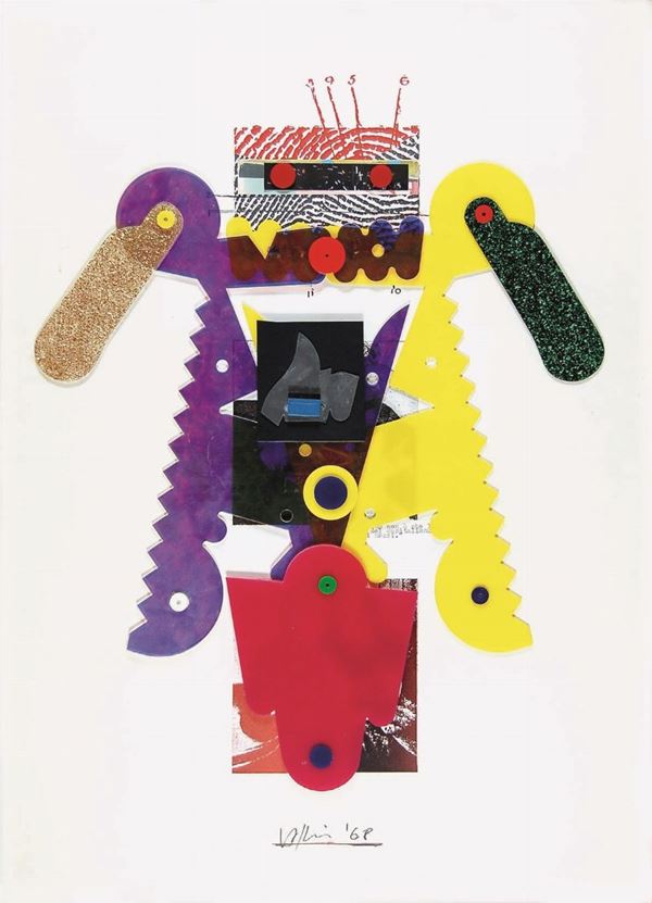 RENATO  VOLPINI - Composizione con plexiglass