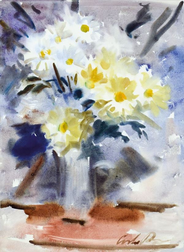 CARLO RAVAGNAN - Vaso di fiori