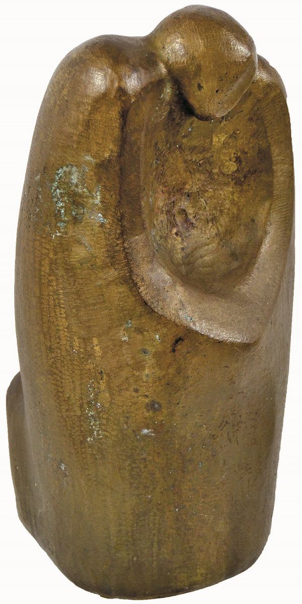 GIANNI ARICO' : Figura   (1976)  - scultura in bronzo es. 3/3 - Asta 72° Asta di Arte Moderna e Contemporanea - Fidesarte - Casa d'aste