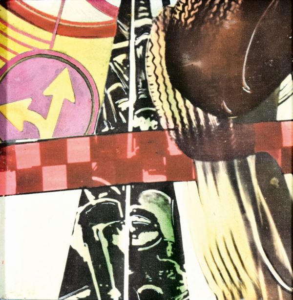GIANNI BERTINI : senza titolo  (1976)  - tela emulsionata - Auction 76°MODERN AND CONTEMPORARY ART AUCTION - I - Fidesarte - Casa d'aste