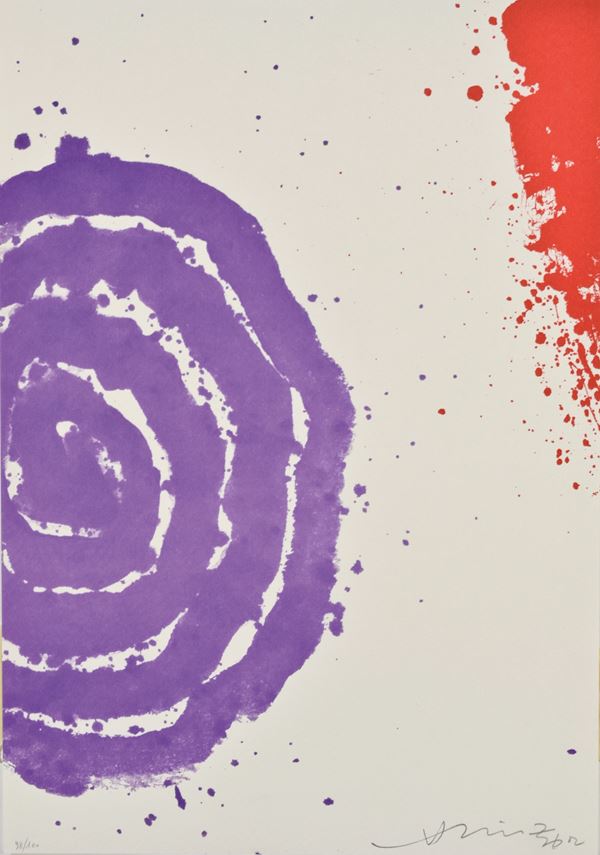 HSIAO CHIN : senza titolo  - litografia es. 98/100 - Auction 77° ASTA DI ARTE MODERNA E CONTEMPORANEA A TEMPO - Fidesarte - Casa d'aste