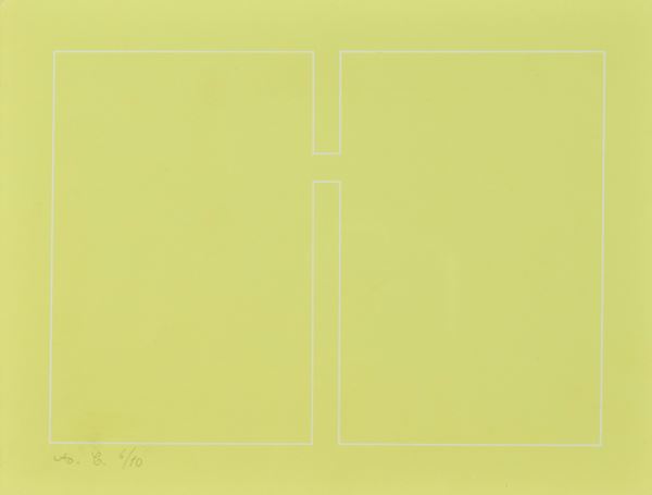 ANTONIO CALDERARA : senza titolo  (1964)  - serigrafia es. 6/10 - Auction 77° ASTA DI ARTE MODERNA E CONTEMPORANEA A TEMPO - Fidesarte - Casa d'aste