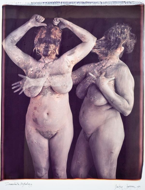 WALTER CHAPPEL : Selected Nude from Immediate Mitology  (1989)  - Polaroid Polacolor, unica. Incorniciata - Asta 76° ASTA - FOTOGRAFIA - II - Fidesarte - Casa d'aste