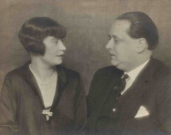 Honorine Deschrijver (1897-1977) et Paul-Gustave Van Hecke  (1897-1977)