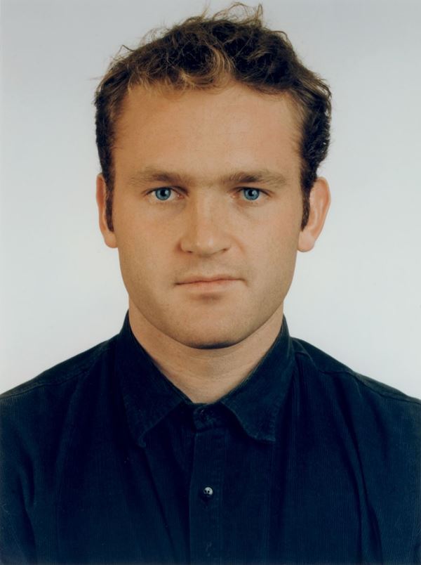 THOMAS RUFF - Blaue Augen. Ritratto di uomo (M. Vossing)