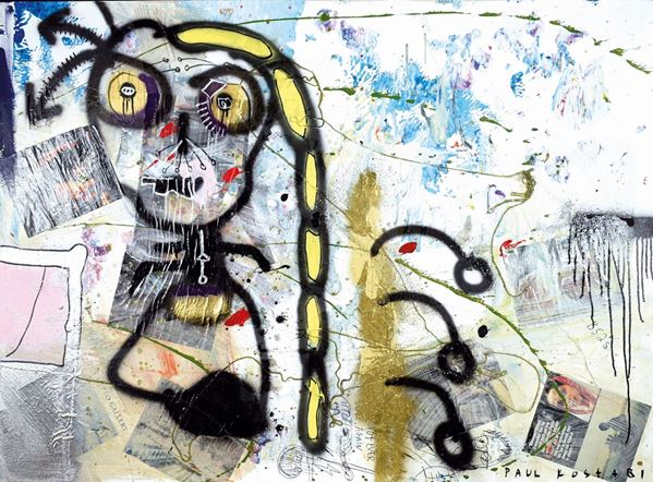 PAUL  KOSTABI - Hair for brains