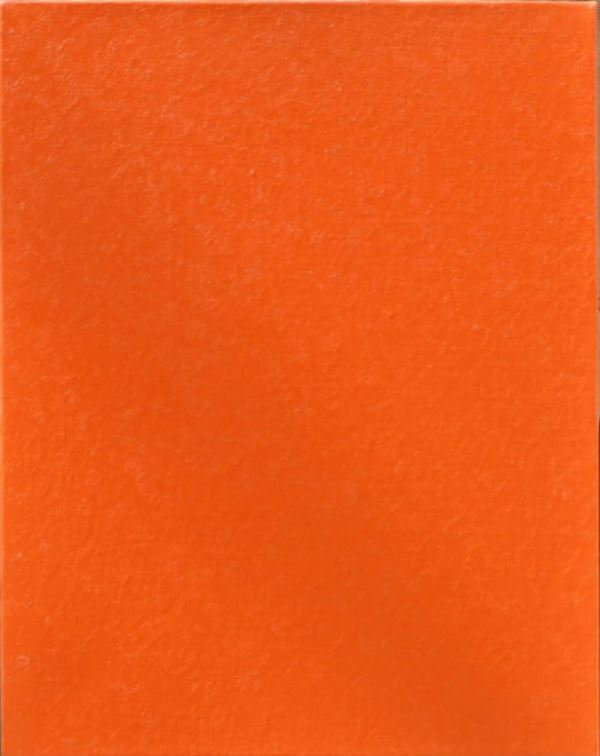 SONIA COSTANTINI : Arancio topazio   (2014)  - acrilico e olio su tela  - Asta 6° Asta Benefica Opere d'Arte - Fidesarte - Casa d'aste